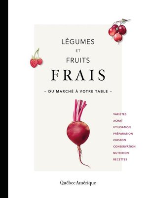 cover image of Légumes et fruits frais